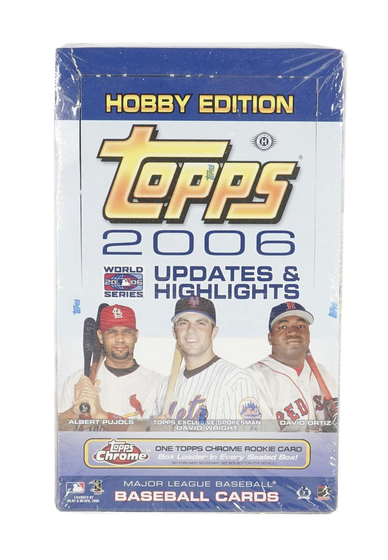 2006 Topps Updates & Highlights Baseball HTA Jumbo Box