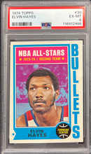 1974 Topps Elvin Hayes PSA 6
