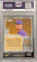 2023 Metal Universe Champ Dylan Crews Red PMG PSA 7