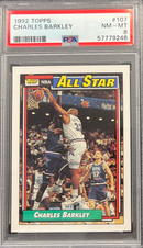 1992 Topps Charles Barkley PSA 8