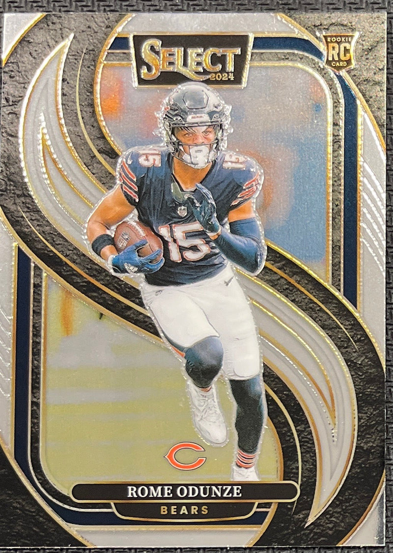2024 Panini Select Rome Odunze Premier Level Rookie RC