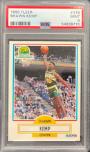 1990 Fleer Shawn Kemp PSA 9