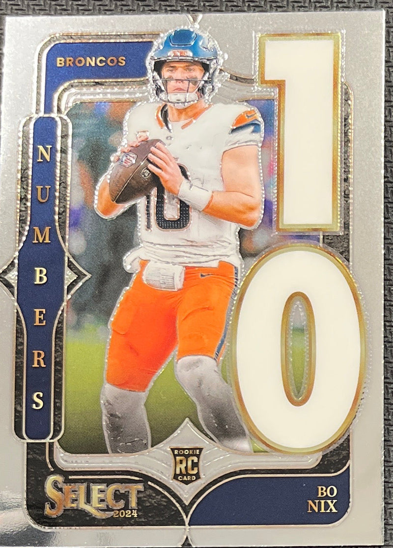 2024 Select Bo Nix Select Numbers Insert