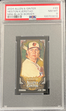 2024 Allen & Ginter Heston Kjerstad Mini Black Border PSA 8