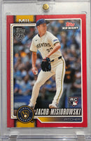 2026 Topps Hobby Rip Night Red SP Jacob Misiorowski