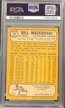 1968 Topps Bill Mazeroski PSA 4