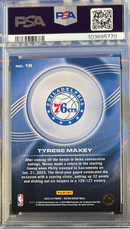 2022 Recon Tyrese Maxey Holo Red