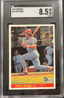 1984 Donruss Pete Rose SGC 8.5