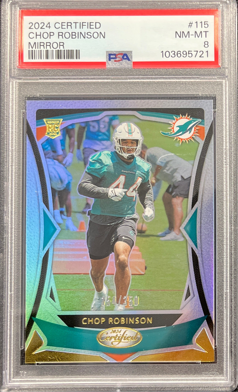 2024 Certified Chop Robinson Mirror /350 PSA 8