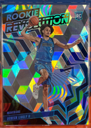 2023/24 Panini Revolution Dereck Lively II Rookie Revolution Cubic /50 (RAW)