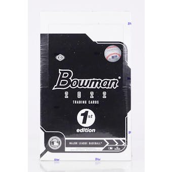 2022 Bowman 1st Edition Baseball Hobby Box