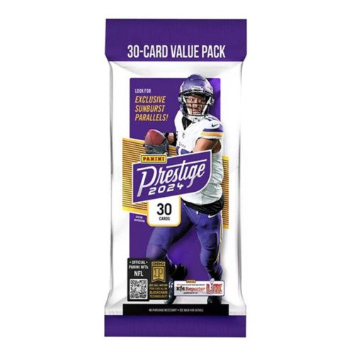 2024 Panini Prestige Football Jumbo Value Pack