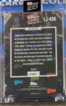 2024 Topps Now LeBron James "40,000 Career Points" Card