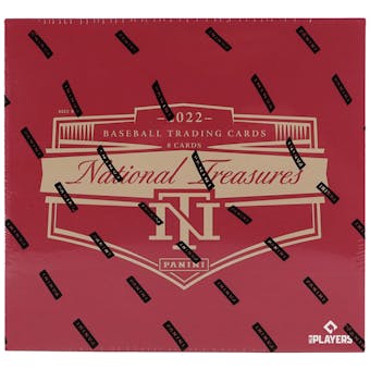 2022 Panini National Treasures Baseball Hobby Box