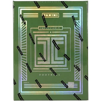 2022 Panini Impeccable Football Hobby Box