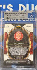 2022-23 Select LA LIGA Yangel Herrera Terrace Level Gold Wave Card