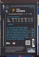 2024 Bowman Paul Skenes Bowman AI card (RAW)