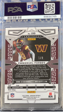 2023 Obsidian Emmanuel Forbes Electric Etch Red PSA 8