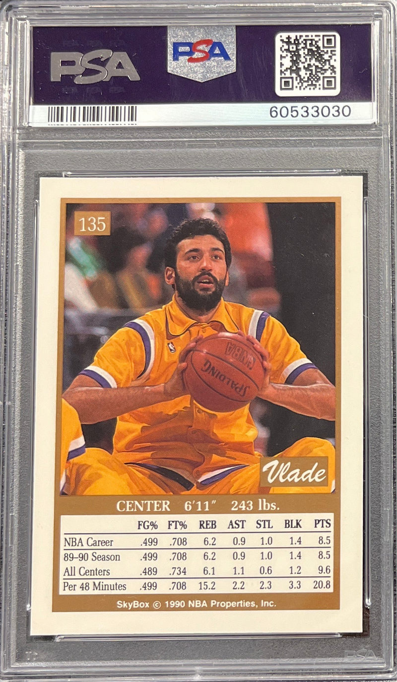 1990 Skybox Vlade Divac PSA 9