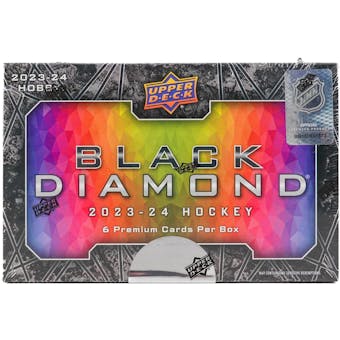 2023/24 Upper Deck Black Diamond Hockey Hobby Box