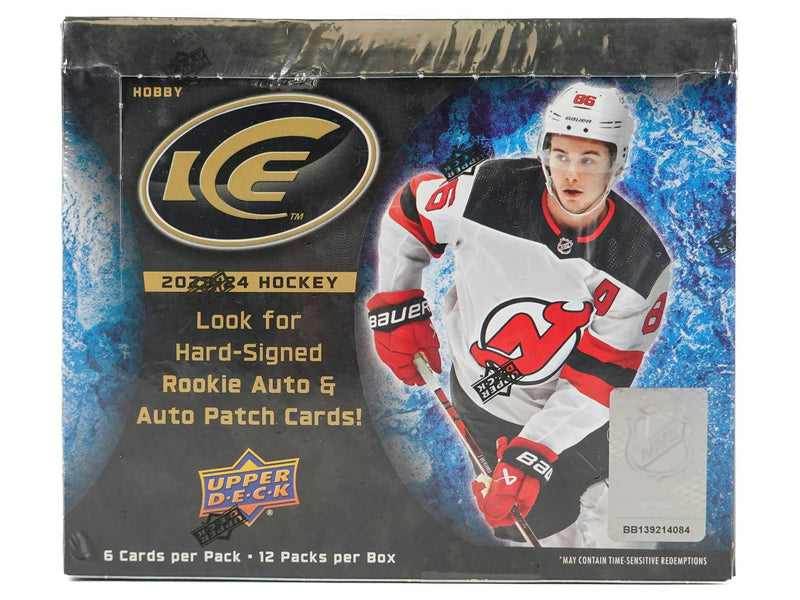 2023/24 Upper Deck Ice Hockey Hobby Box PLEASE MESSAGE FOR PRICE AND AVAILABILITY!