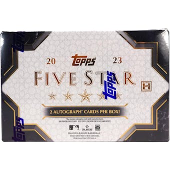 2023 Topps Five Star Baseball Hobby Box