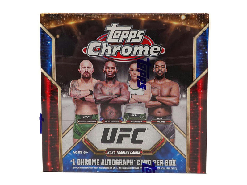 2024 Topps Chrome UFC 6Pack Mega Box