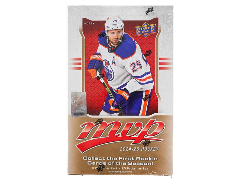 2024/25 Upper Deck MVP Hockey Hobby Box PLEASE MESSAGE FOR PRICE AND AVAILABILITY!