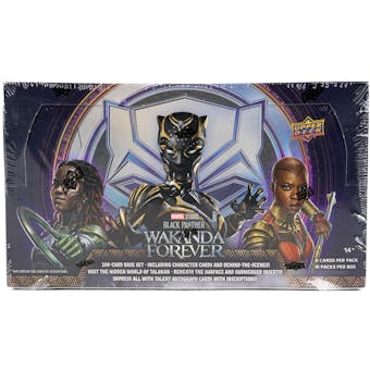 Marvel Studios Black Panther: Wakanda Forever Hobby Box (Upper Deck 2024)