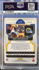 2021 Prizm Eric Dickerson Purple Ice PSA 7