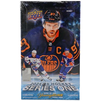 2024/25 Upper Deck Series 1 Hockey Hobby Box PLEASE MESSAGE FOR PRICE AND AVAILABILITY!