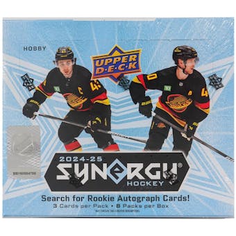 2024/25 Upper Deck Synergy Hockey Hobby Box PLEASE MESSAGE FOR PRICE AND AVAILABILITY!