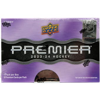 2023/24 Upper Deck Premier Hockey Hobby Box
