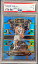 2023 Select Jayson Tatum Light Blue Prizm PSA 9