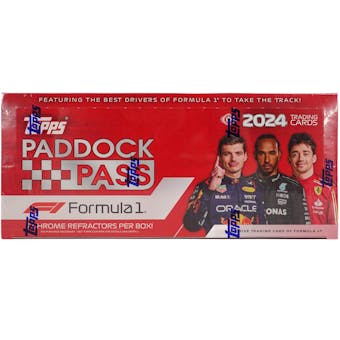 2024 Topps Paddock Pass F1 Formula 1 Hobby Box