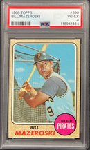 1968 Topps Bill Mazeroski PSA 4