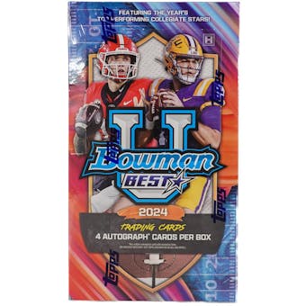 2024 Bowman University Best Football Hobby Box