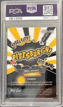 2024 Wild Card Alumination Comix Paul Skenes /4 Black/Yellow PSA 9