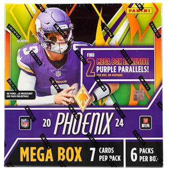 2024 Panini Phoenix Football Mega Box (Purple Parallels!)