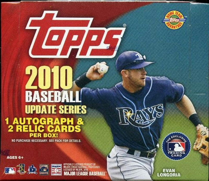 2010 Topps Update Series Baseball Jumbo HTA Box