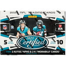 2025 Panini Certified Football Hobby Box