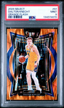 2024 Select Dalton Knecht Orange Flash PSA 9