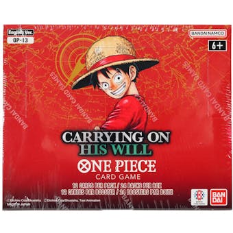 One Piece TCG Carrying On His Will (OP-13) Booster Box