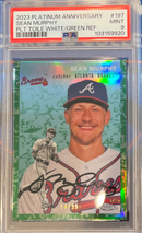 2023 Platinum Anniversary Sean Murphy Toile White/Green Ref PSA 9