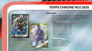 2025 Topps MLS Major League Soccer Chrome Blaster Box