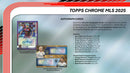 2025 Topps MLS Major League Soccer Chrome Blaster Box