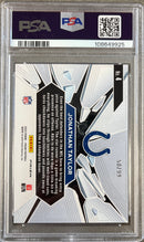 2024 Prizm Jonathan Taylor Prizm Break Blue Ice PSA 9