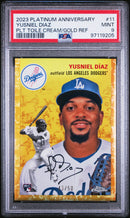 2023 Topps Platinum Anniversary Plat. Toile Cream/Gold