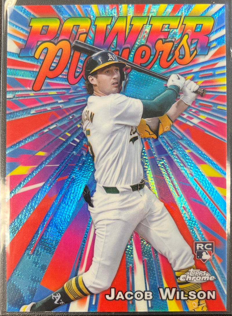 2025 Topps Chrome - Power Players Jacob Wilson