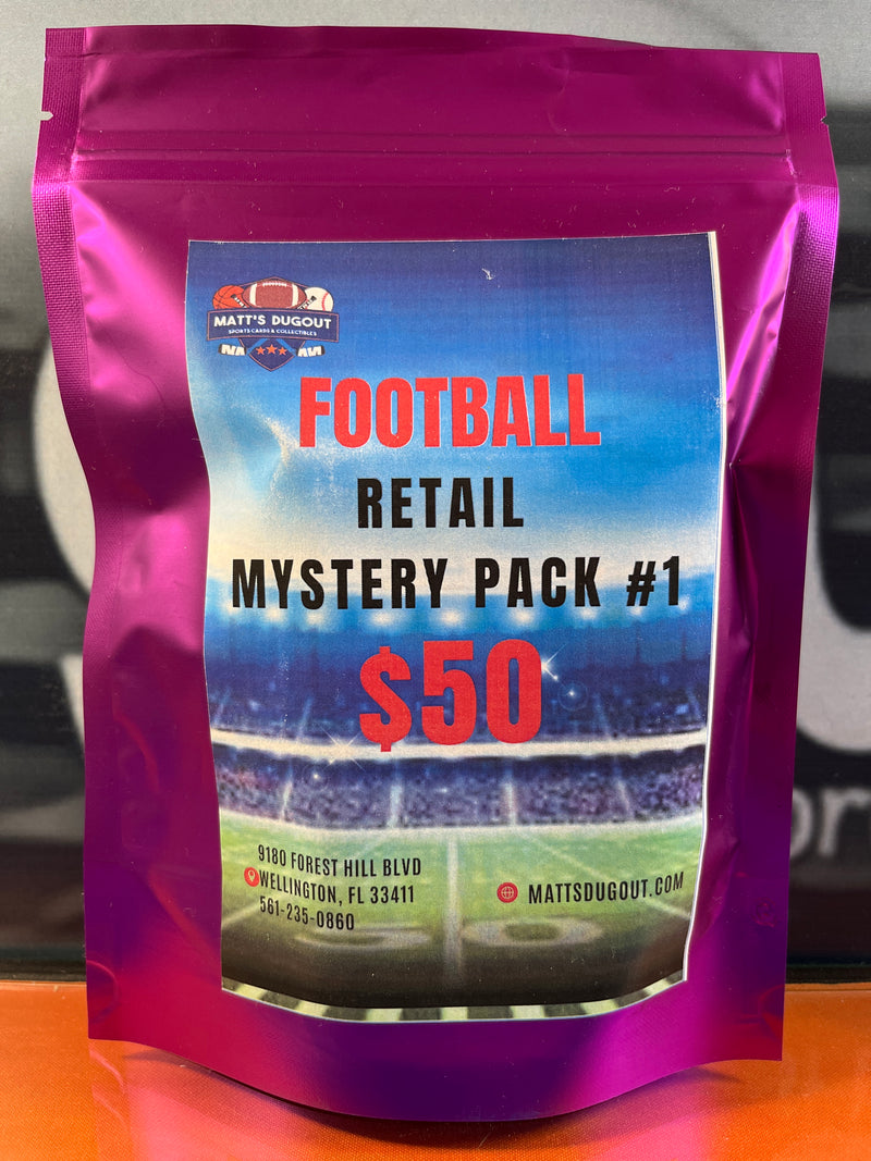 Matt's Dugout RETAIL Football Mystery Packs Series